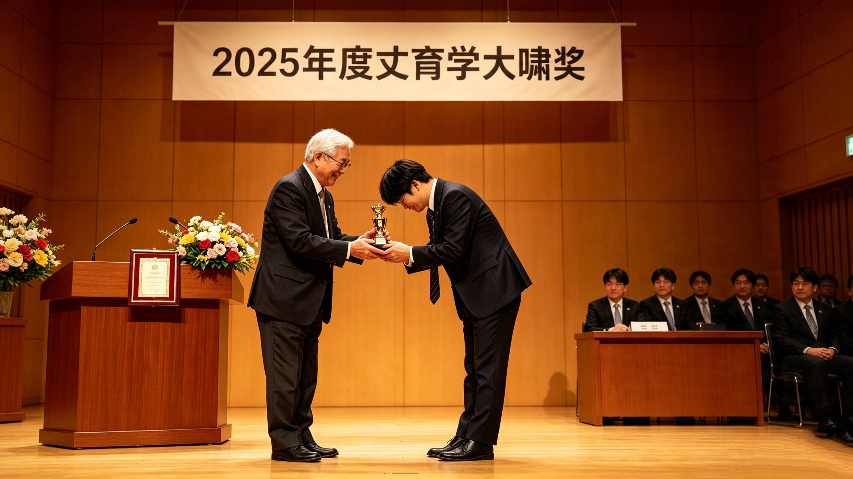 “丈育学大笑奖”奖状印成“丈育学大啸浆”,受奖人称此为三度神迹